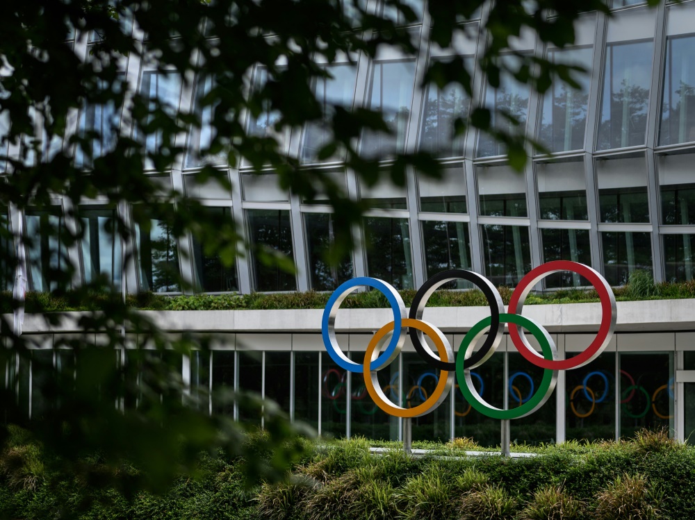 IOC greift gegen zwei belarussische Funktionäre durch (© AFP/SID/FABRICE COFFRINI)